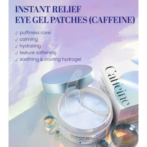 K-Secret - *Seoul 1988* - Adesivos de hidrogel para os olhos Instant Relief - Caffeine