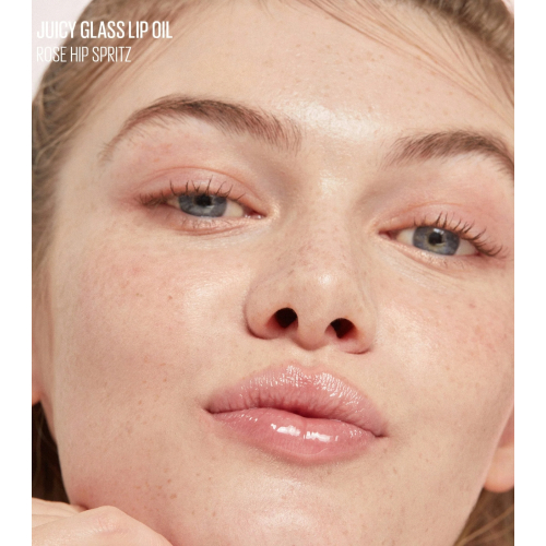 Kaja - Óleo labial Juicy Glass - 01: Rose Hip Spritz