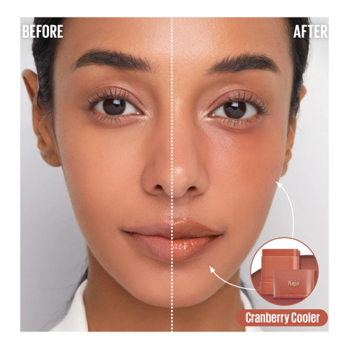 Kaja - Bálsamo multiaderente para lábios e bochechas Dewy Bar - Cranberry Cooler