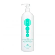 Kallos Cosmetics - Shampoo de limpeza profunda para cabelos oleosos