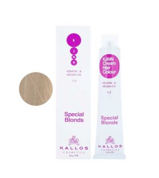 Cosméticos Kallos - Tintura de cabelo Special Blonds - 90.01: Silver Blond