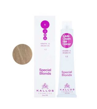 Cosméticos Kallos - Tintura de cabelo Special Blonds - 902: Ultra Light Violet Blond