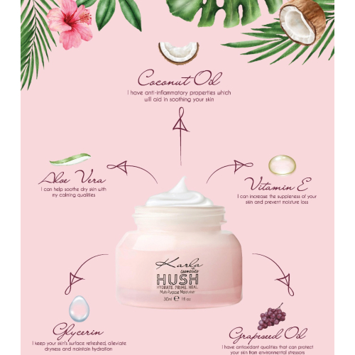Karla Cosmetics - Hidratante multiuso Hush