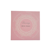Karla Cosmetics - Discos demaquilantes reutilizáveis Eco Pads - 3 unidades