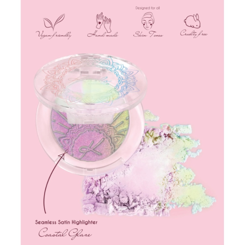 Karla Cosmetics - Highlighter  Seeamless Satin - Coastal Glaze