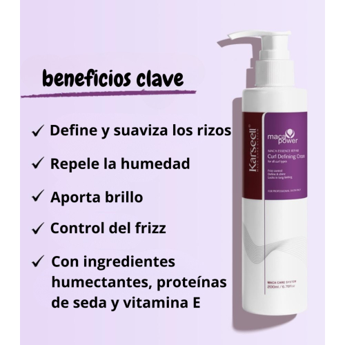 Karseell - Creme Definidor de Cachos