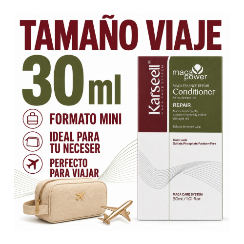 Karseell - *Maca Power* - Acondicionador reparação intensiva - Tamanho mini