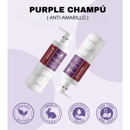 Karseell - *Maca Power* - Shampoo Neutralizante Violeta Blonde