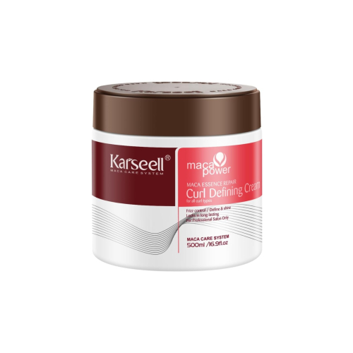 Karseell - *Maca Power* - Máscara capilar para cabelo encaracolado Curl Defining C