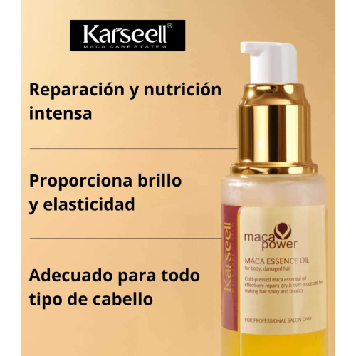 Karseell - *Maca Power* - Sérum capilar com óleo de argan
