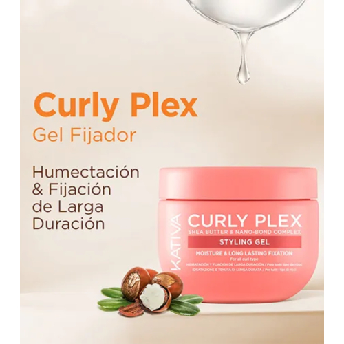 Kativa - *Curly Plex* - Gel Modelador de Cachos - Cabelos Cacheados