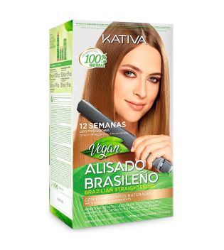 Kativa - Kit de Alisamento Vegano Brasileiro