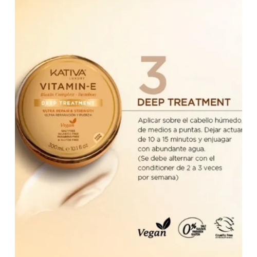 Kativa - Máscara Ultra Reparadora e Reforçadora