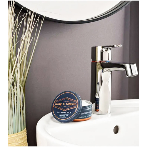 King C. Gillette - Soft Beard Balm com Manteiga de Cacau