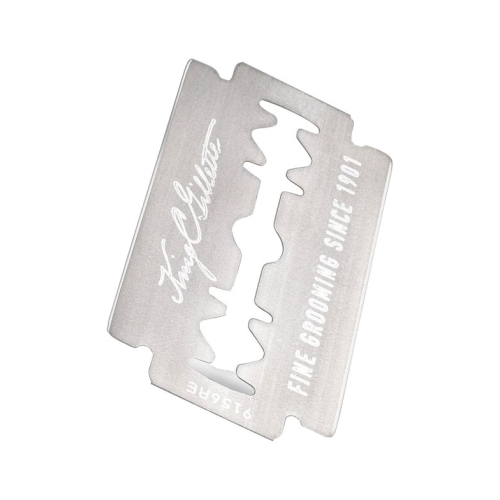 King C. Gillette - Lâminas de barbear de dois gumes