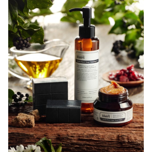 Klairs - Óleo de limpeza Gentle Black Deep Cleansing Oil