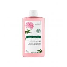 Klorane - Shampoo Calmante Peônia Orgânica 400ml - Couro cabeludo sensível e irritado