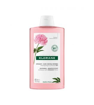 Klorane - Shampoo Calmante Peônia Orgânica 400ml - Couro cabeludo sensível e irritado
