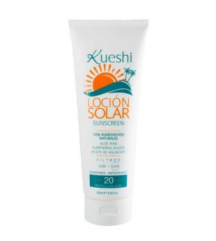 Kueshi - Proteção solar hidratante e antioxidante - FPS 20