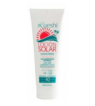 Kueshi - Proteção solar hidratante e antioxidante - FPS 40