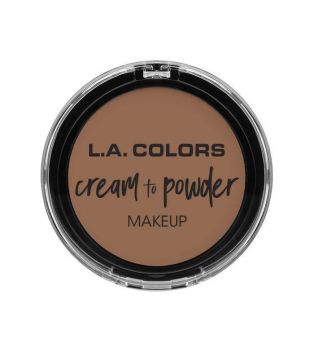 L.A Colors - Base de maquilhagem em creme Cream to Powder - Tan