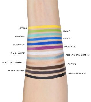 L.A Colors - Delineador Gel Eyeliner - Black Brown