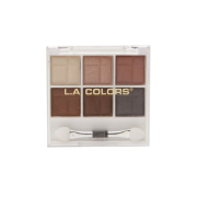 L.A Colors - Paleta de sombras de olhos 6 Color - CES461: Earthy