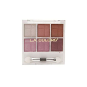 L.A Colors - Paleta de sombras de olhos 6 Color - CES463: Delicate