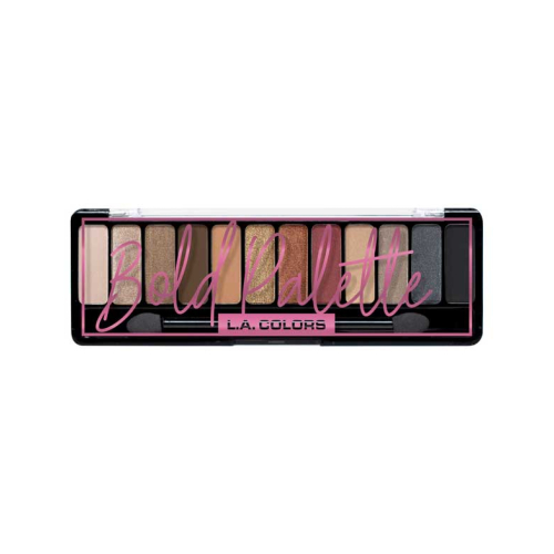 L.A Colors - Paleta de sombras Bold Palette