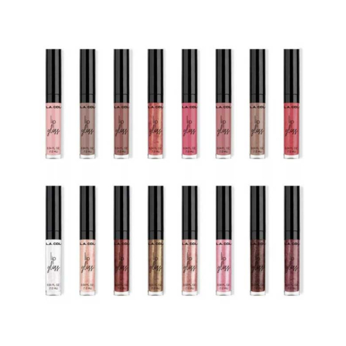 L.A Colors - Conjunto de 16 glosses Gloss Fanatic