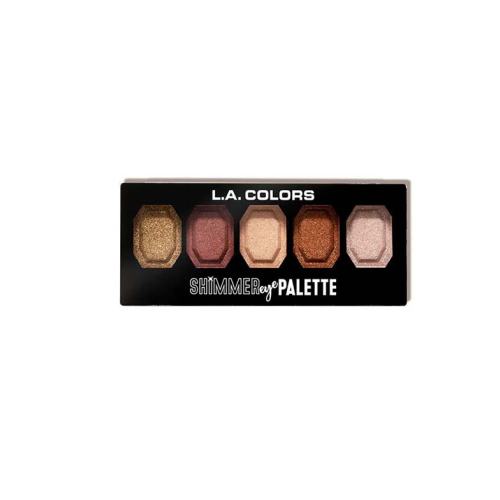 LA Colors - *Shimmer eye* - Paleta de Sombras: Beam me up