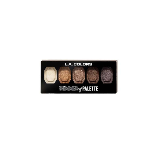 LA Colors - *Shimmer eye* - Paleta de sombras: Sparkle & shine