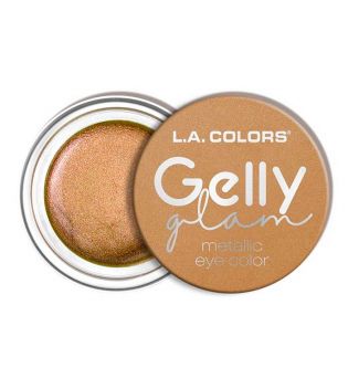 L.A Colors - Sombra de olhos em creme Gelly Glam Metallic - CES281 Queen Bee