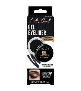 L.A. Girl - Eyeliner em Gel - GEL732: Black Cosmic Shimmer