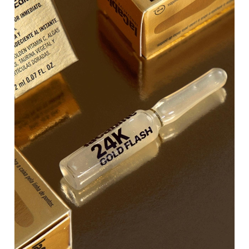 La Cabine - Pacote de 10 ampolas de efeito tensor 24K Gold Flash