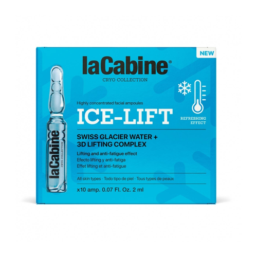 La Cabine - Pacote de 10 ampolas Ice-Lift