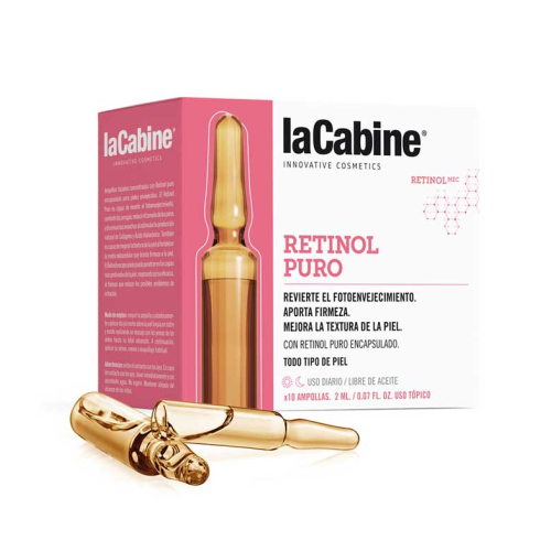 La Cabine - Pacote de 10 ampolas de Retinol Puro