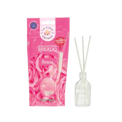 La Casa de los Aromas - Ambientador Mikado 30ml - Rosa