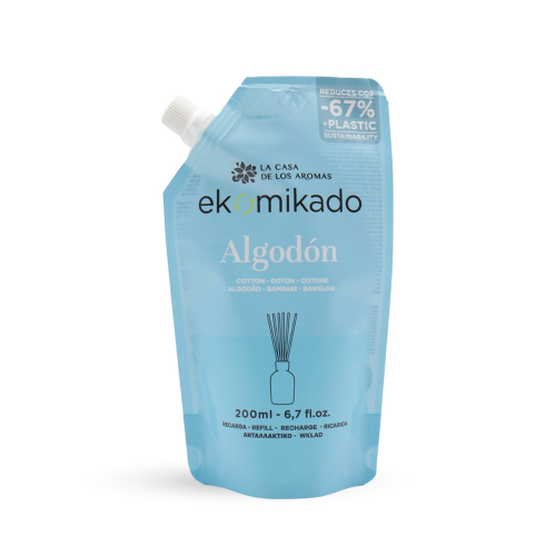 La Casa de los Aromas - Refil de ambientador Mikado 200ml - Algodão