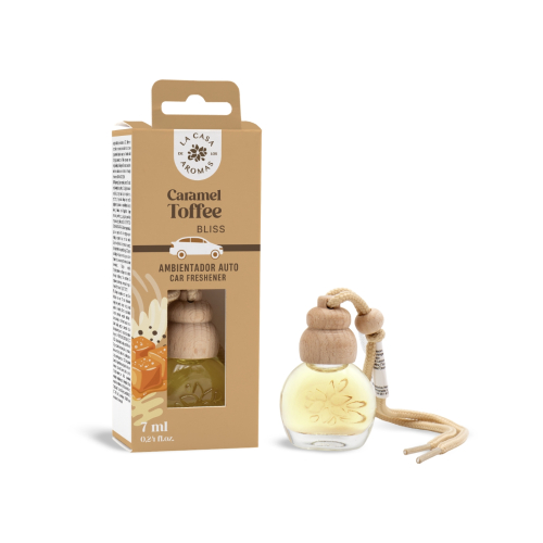 La Casa de los Aromas - Aromatizador de Carro - Caramel Toffee