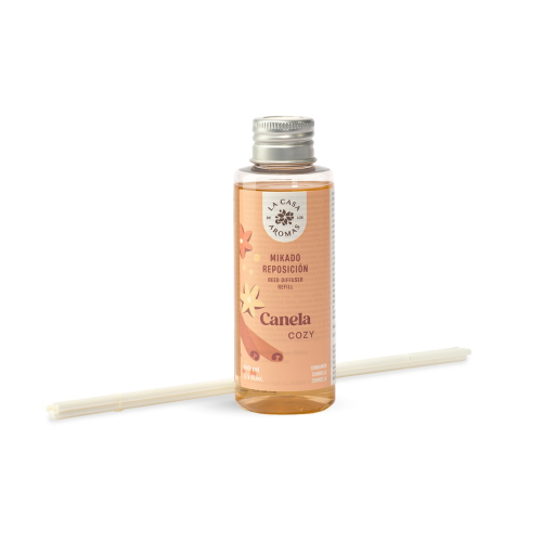 La Casa de los Aromas - Refil de ambientador Mikado 100ml - Canela