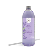 La Casa de los Aromas - Refil de 1L de Aromatizador de Ambientes Mikado - Campos de Lavanda