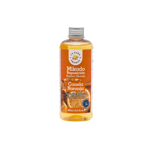 La Casa de los Aromas - Refil de ambientador Mikado 250ml - Canela