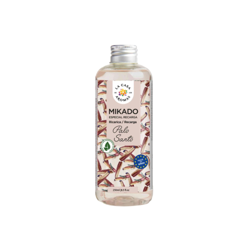 La Casa de los Aromas - Refil de aromatizador de ambientes Mikado 250ml - Palo Santo