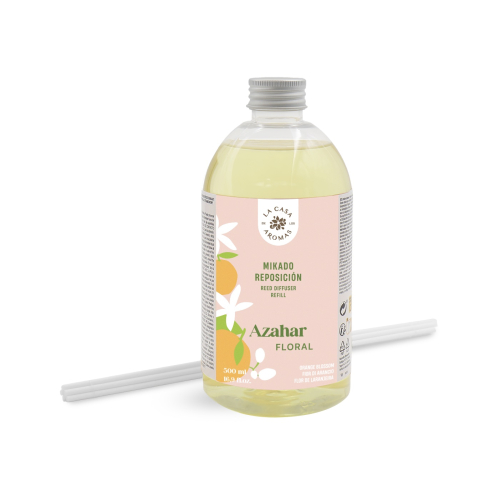 La Casa de los Aromas - Refil de ambientador Mikado 500ml - Flor de laranjeira