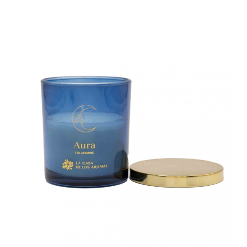 La Casa de los Aromas - Vela Perfumada Aura - Fig Jasmine