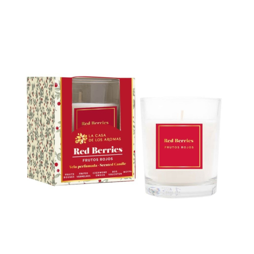 La Casa de los Aromas - Vela perfumada Christmas - Red Berries