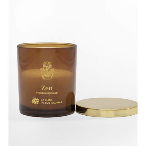 La Casa de los Aromas - Zen Vela Perfumada - Cedar Sandalwood
