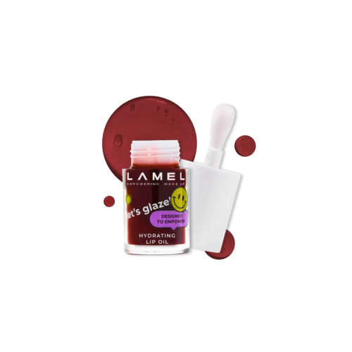 Lamel - Óleo Labial  Let's Glaze - 404: Chocolate cookies