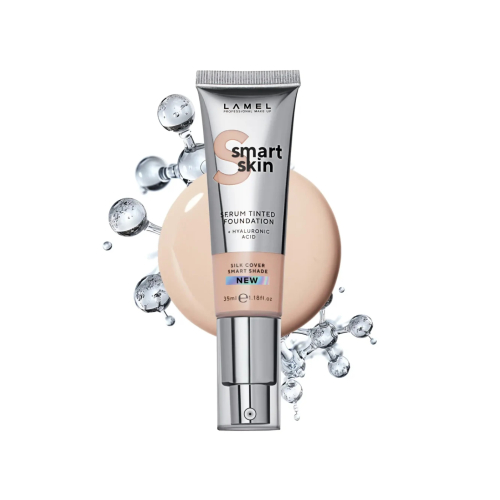 Lamel - Base de maquiagem Smart Skin Serum Tinted Foundation - 401: Porcelain